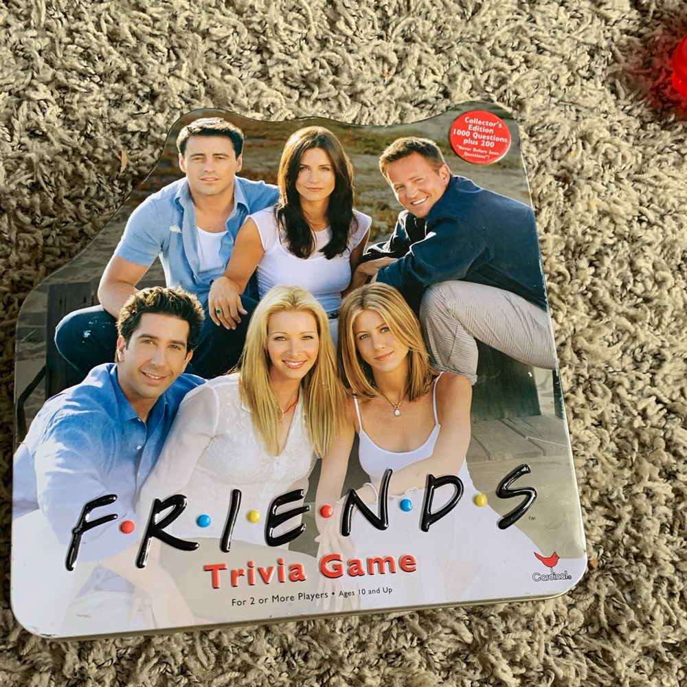 Friends trivia game